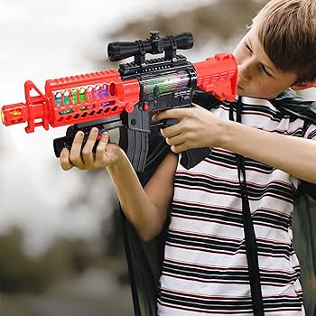 Rifle　フィジェットトイ Amazon.com: ArtCreativity Toy Rifle Vibrating Toy Guns for